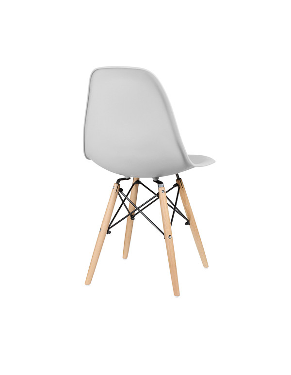 Стул обеденный EAMES DSW WX-503, пластик серый